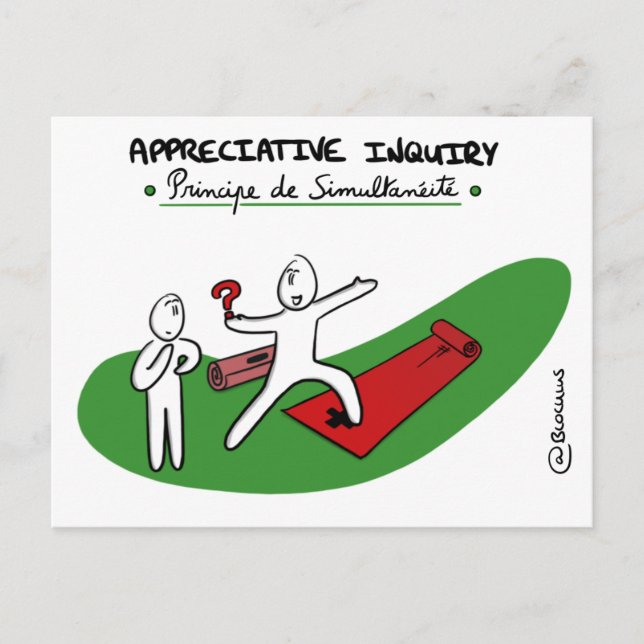 Coaching Card "AI - Principle of Simultaneity" (Front)