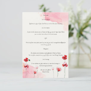 Coaching Cards "poppies"