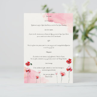 Coaching Cards "poppies"