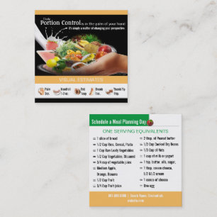 Coaching Nutrition Business Cards