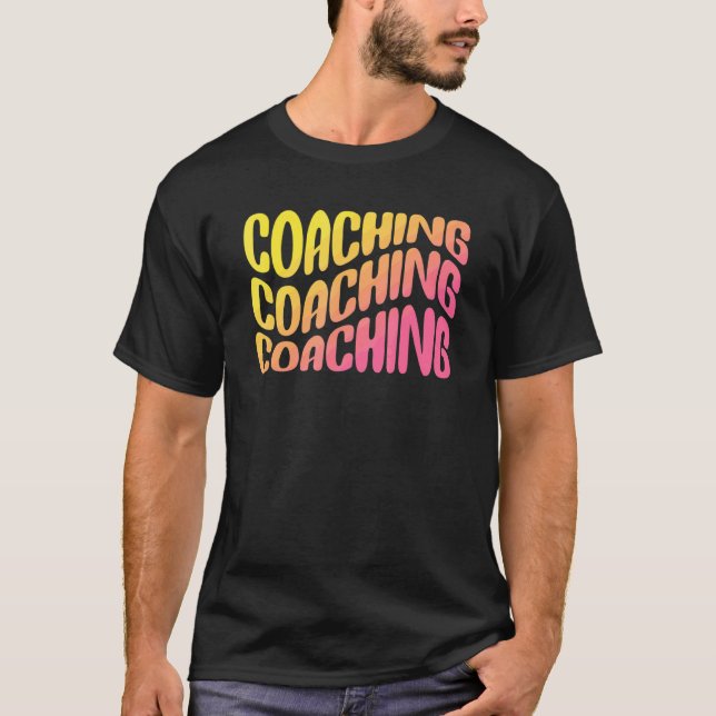 Coaching Trainer Mentor Mindset Influencer Content T-Shirt (Front)