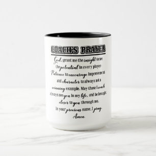 Coach's Prayer Mug