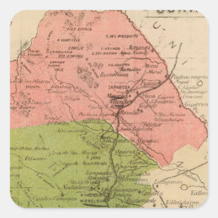 Coahuila, Mexico Square Sticker