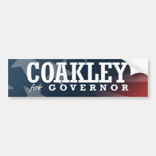 COAKLEY FOR GOVERNOR 2014 BUMPER STICKER
