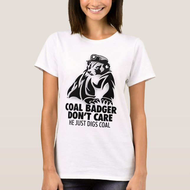 COAL BADGER T-Shirt (Front)