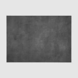 Coal black distressed textured vintage  tissue paper