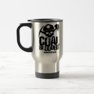 COAL BLOODED AMERICAN TRAVEL MUG