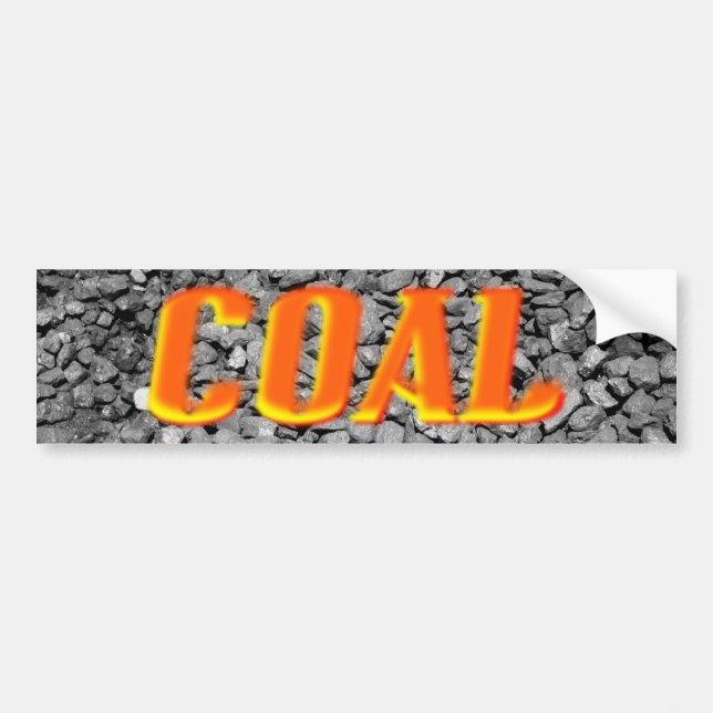 Coal Bumper Sticker (Front)