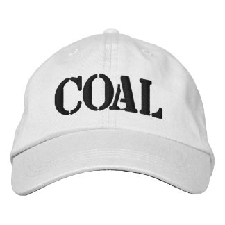 Coal Embroidered Hat