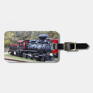 Coal Engine Train Luggage Tag