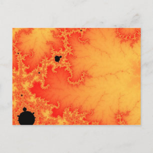 Coal Fire Postcard