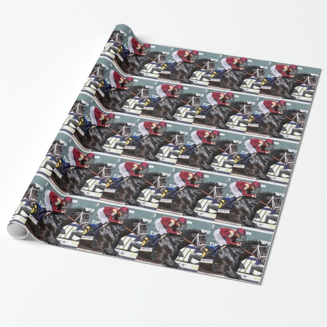 Coal Front - Mike Smith Wrapping Paper (Unrolled)
