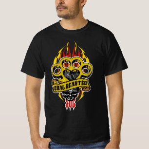 COAL HEARTED with brass knuckles T-Shirt