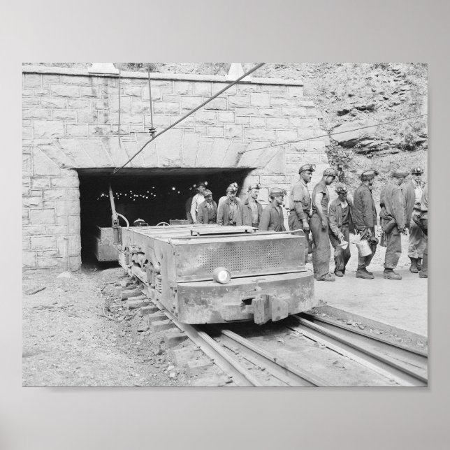 Coal Mine Wyoming County, West Virginia 1940 Poster (Front)