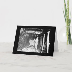 Coal Miner 1910 Card