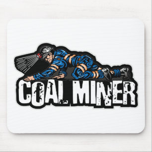 COAL MINER MOUSE MAT