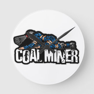 coal miner round clock