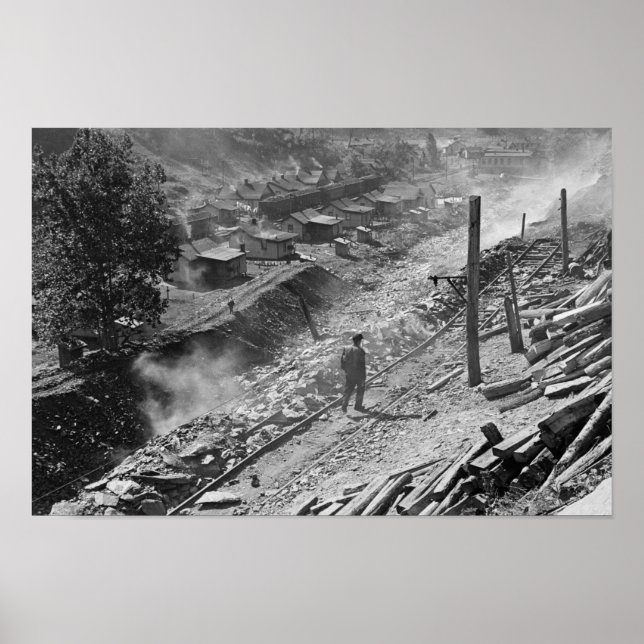 Coal Miner Town: 1935 Poster (Front)