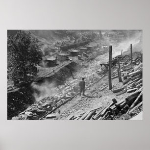Coal Miner Town: 1935 Poster