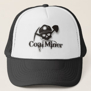 coal miner trucker hat