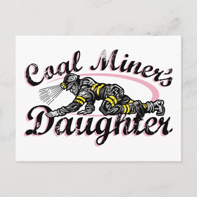 coal miner's daughter postcard (Front)
