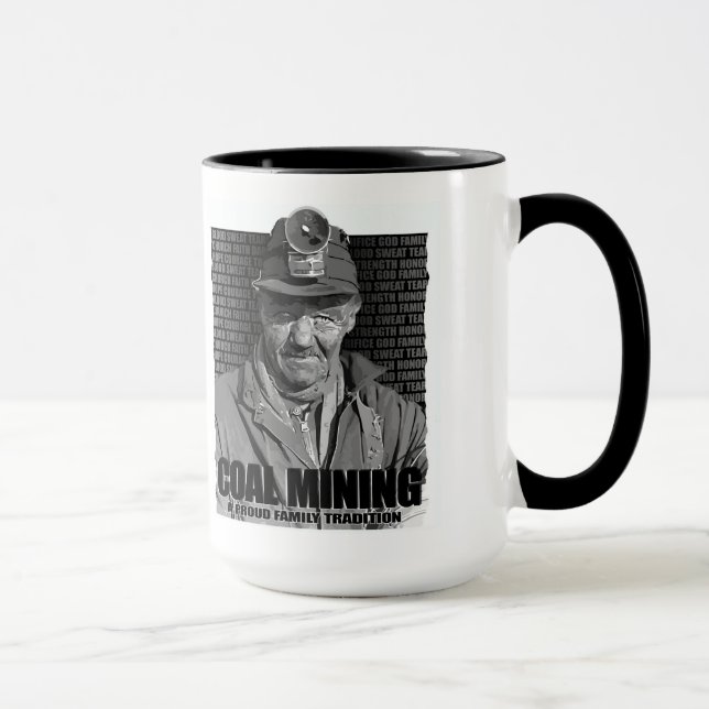 COAL MINING MUG (Right)