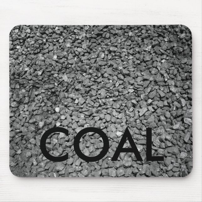 Coal Mouse Mat (Front)