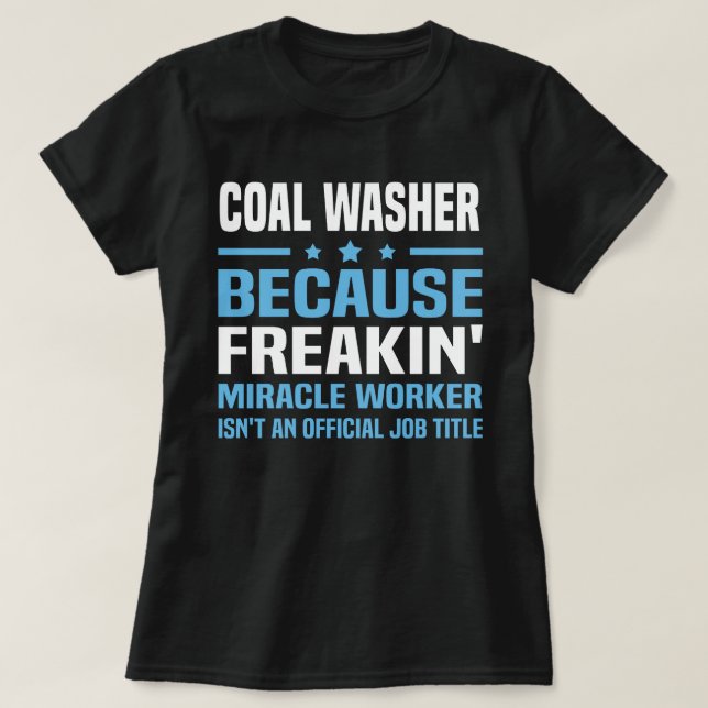 Coal Washer T-Shirt (Design Front)