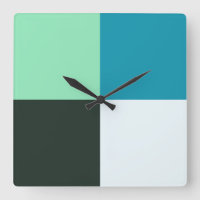 Coal White Teal Green Blue Aqua Turquoise