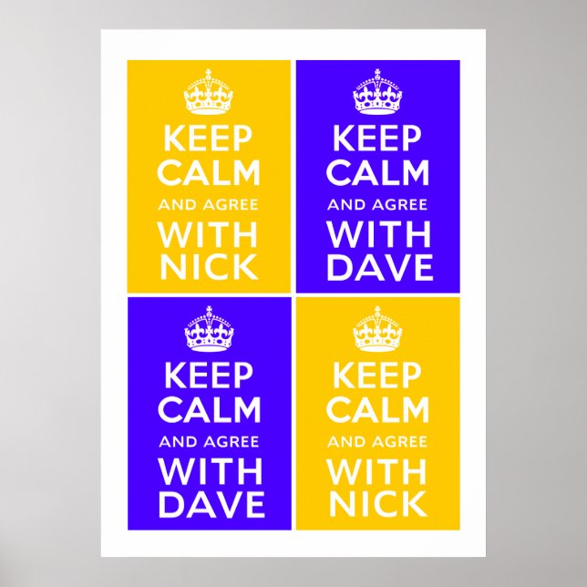 Coalition Government ~ U.K Poster (Front)