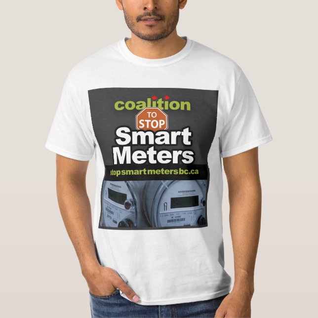 Coalition to Stop Smart Metres T-Shirt (Front)