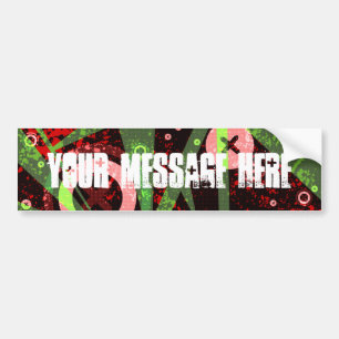 COAlitionz. Customisable Message. Bumper Sticker