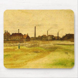 Coalmine in the Borinage by Vincent van Gogh Mouse Mat