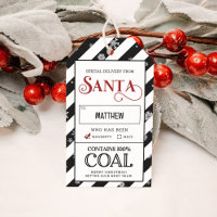 Coals Special Delivery Naughty List Santa