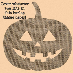 Coarse dark burlap tissue paper