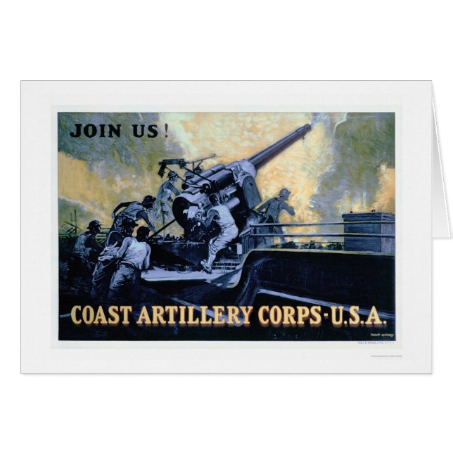 Coast Artillery Corps (US02042) (Front Horizontal)