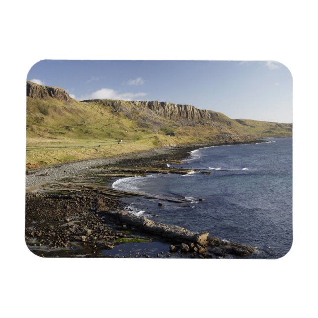 Coast at Duntulm, Isle of Skye, Scotland, United Magnet (Horizontal)