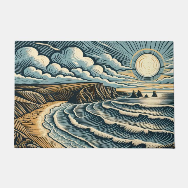Coast Doormat (Front)