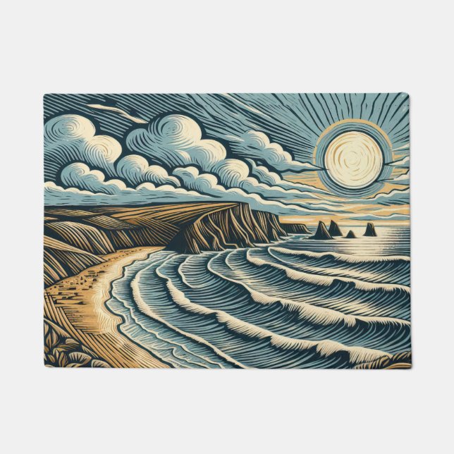Coast Doormat (Front)