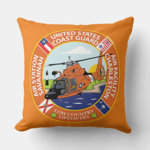 Coast Guard Air Station Savannah Cushion