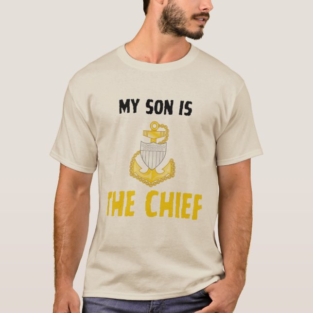 Coast Guard Chief Son T-Shirt (Front)