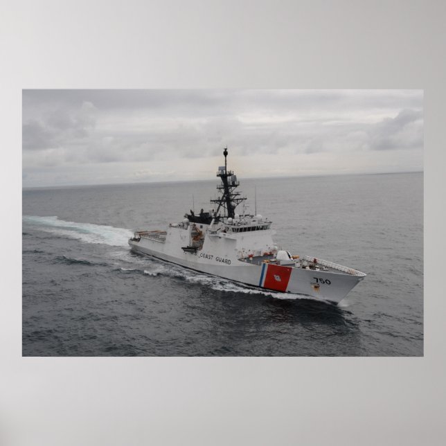 Coast Guard Cutter Bertholf Poster (Front)