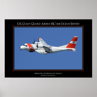 Coast Guard HC-144 Ocean Sentry Poster