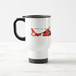 Coast Guard Helicopter Travel Mug