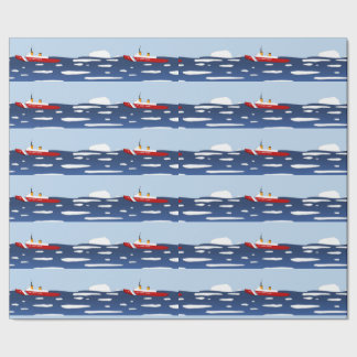 Coast Guard Ice Breaker Wrapping Paper