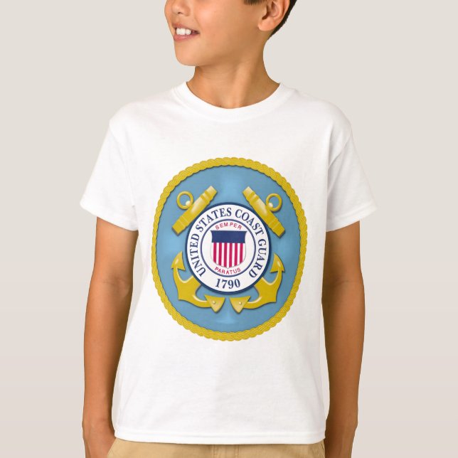 COAST GUARD INSIGNIA T-Shirt (Front)