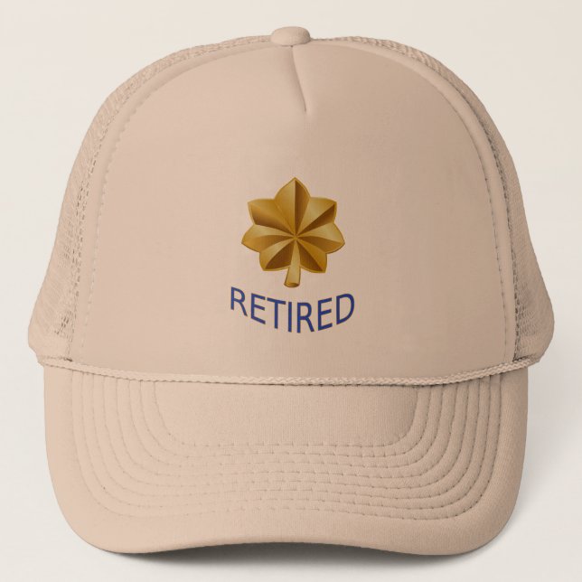 Coast Guard Lieutenant Commander Retired Hat (Front)