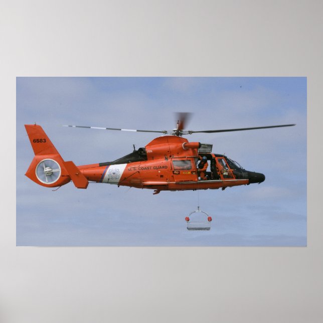 Coast Guard MH-65 Dolphin Poster (Front)