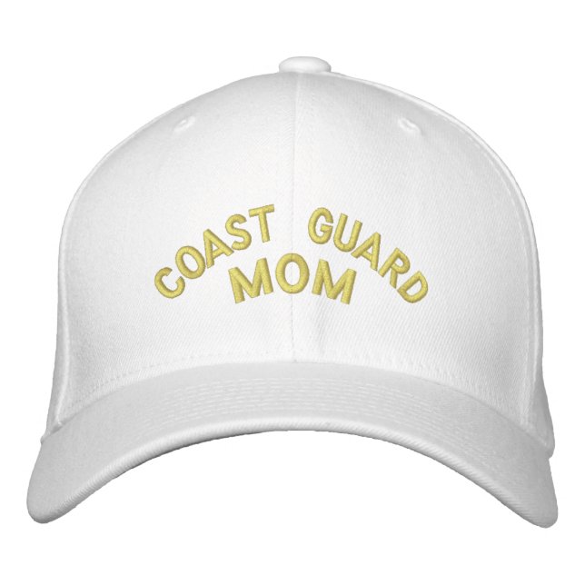 Coast Guard Mum Embroidered Hat (Front)