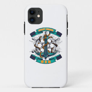 Coast Guard Mum Latte Mug iPhone 11 Case